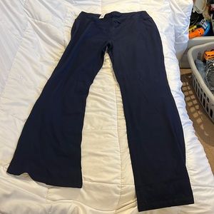 NY & Co Navy Elastic Pants